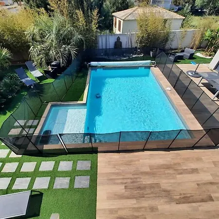 Ananda Piscine Spa, Calme, Proche De La Mer. 호텔 *